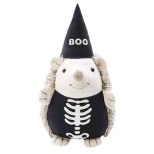 Skeleton Halloween Mini Hedgehog Plush